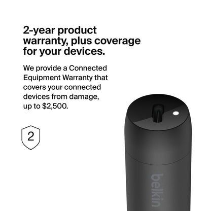 Chargeur Auto Belkin BoostCharge, 30W, 3A, 1 x USB-C, Noir CCA004btBK