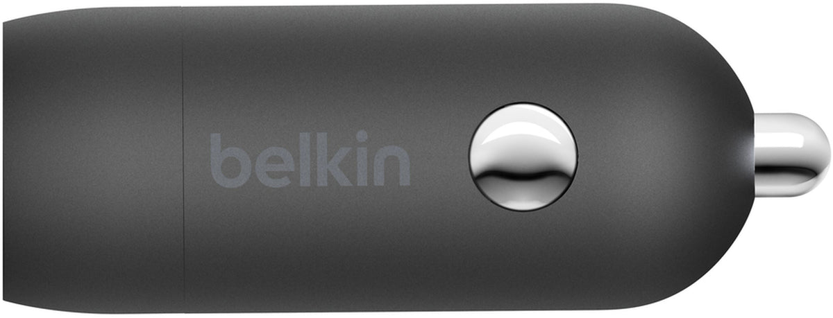 Chargeur Auto Belkin BoostCharge, 30W, 3A, 1 x USB-C, Noir CCA004btBK