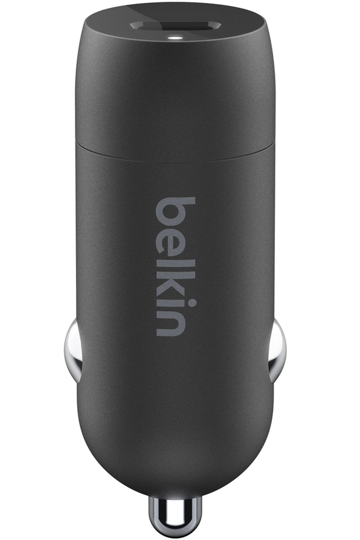 Car Charger With USB-C Cable Belkin BoostCharge, 30W, 3A, 1 x USB-C, Black CCA004bt1MBK-B6