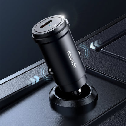 Auto-Ladegerät mit USB-C-Kabel Mcdodo CC-7495, 45W, 3A, 1 x USB-C, Schwarz