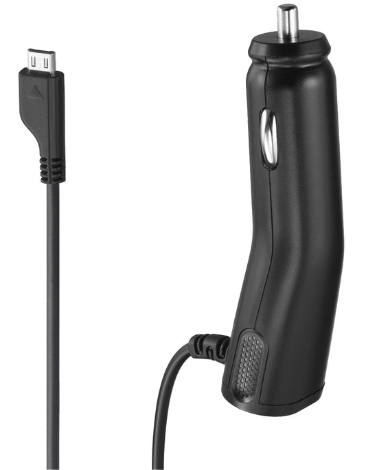 Samsung microUSB kabelgebundenes Autoladegerät, 3,5 W, 0,7 A, Schwarz, Refurbished ACADU10CBECSTD