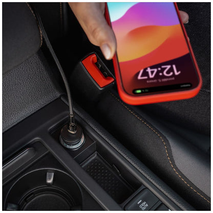 Chargeur Auto Fixed, 30W, 3A, 1 x USB-C, Noir