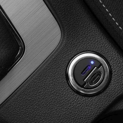 Auto-Ladegerät Fixed, 30W, 3A, 2 x USB-C, Schwarz