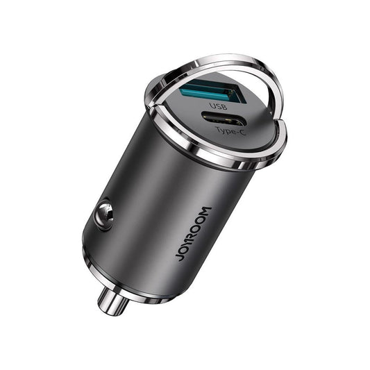 Auto-Ladegerät Joyroom C-A35, 45W, 5A, 1 x USB-A - 1 x USB-C, Grau