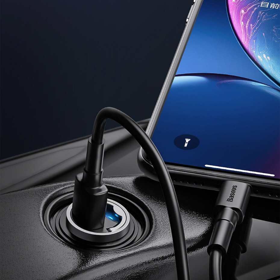 Autoladegerät Baseus Star Mini, 30W, 5A, 1 x USB-C, Grau VCHX-B0G 