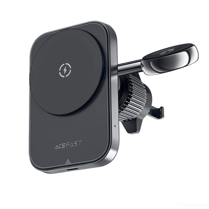 Auto Wireless-Ladegerät Acefast D18 2in1, 15W, 1.67A, Schwarz