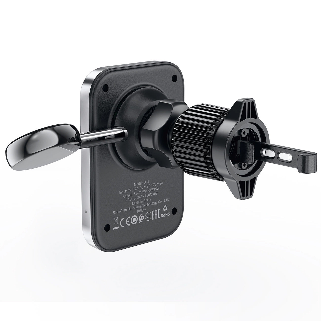 Auto Wireless-Ladegerät Acefast D18 2in1, 15W, 1.67A, Schwarz