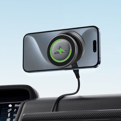 Chargeur Auto Sans Fil Acefast E29, 15W, 1.67A, Gris