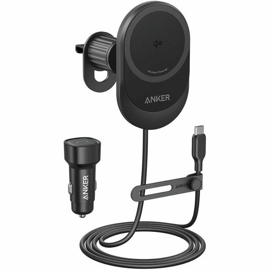 Anker MagGo Kfz-Wireless-Ladegerät, 15W, 1.67A, Schwarz B2932G11