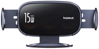 Baseus LightChaser Kfz-Wireless-Ladegerät, 15W, 1.67A, Schwarz, Wiederverpackt C40355901111-00