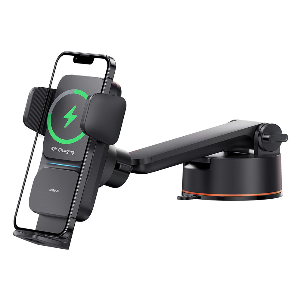 Chargeur Auto Sans Fil Baseus Wisdom Dash, 15W, 1.67A, Noir C40344901113-Z1