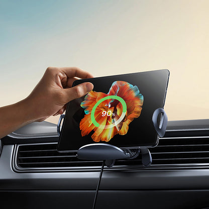 Baseus LightChaser Kfz-Wireless-Ladegerät, 15W, 1.67A, Schwarz, Wiederverpackt C40355901111-00