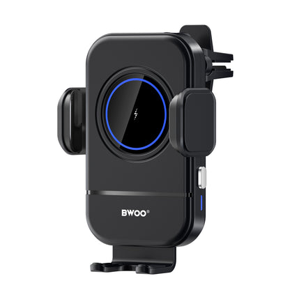 Chargeur Auto Sans Fil BWOO ZJ137, 15W, 1.67A, Noir