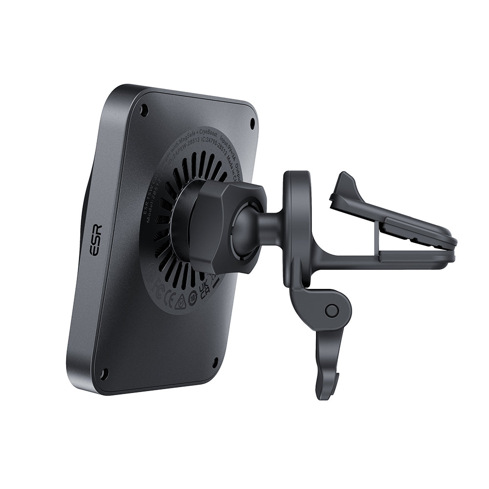 ESR CryoBoost Wireless Car Charger, 15W, 1.67A, Silver