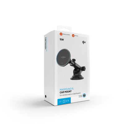 Kfz-Ladegerät Wireless Fixed MagRound 2 XL, 15W, 1.67A, Schwarz