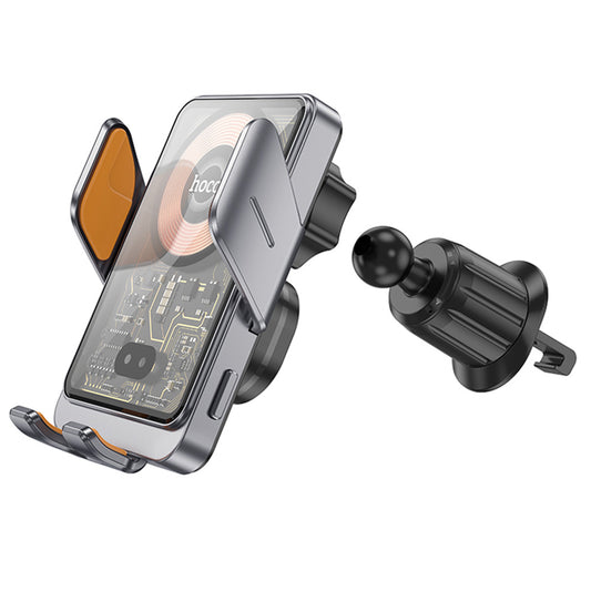 Chargeur Auto Sans Fil HOCO HW7, 15W, 1.67A, Noir