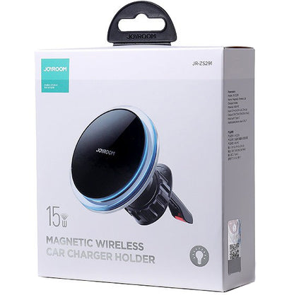 Chargeur Auto Sans Fil Joyroom JR-ZS291, 15W, 1.67A, Argenté