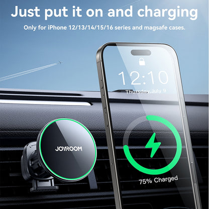 Chargeur Auto Sans Fil Joyroom JR-ZS412, 15W, 1.67A, Noir