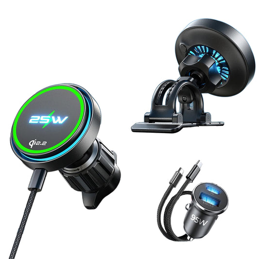 Chargeur Auto Sans Fil Lisen W116, 25W, Noir YL0225060018