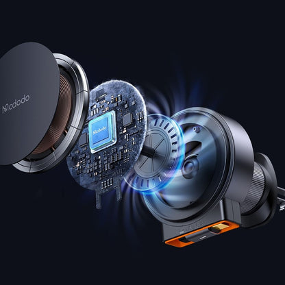 Chargeur Auto Sans Fil McDodo CH-0090, 15W, 1.67A, Noir