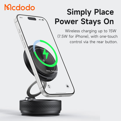 McDodo CH-8610 Wireless Auto-Ladegerät, 15W, 1,67A, Schwarz