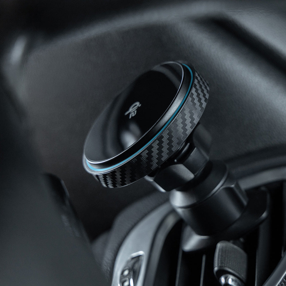 Chargeur Auto Sans Fil Proove Graphite Circle, 15W, 1.67A, Noir WHGC15010001