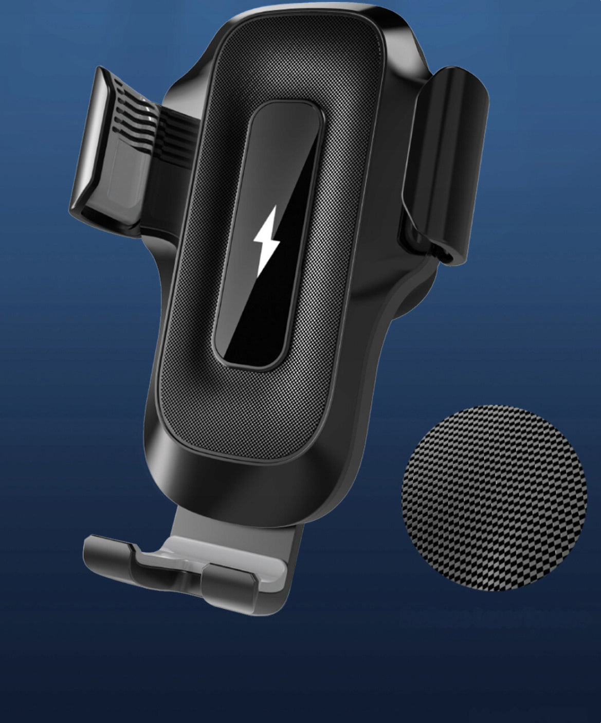 Kfz-Wireless-Ladegerät Sendem W33, 15W, 1.67A, Schwarz