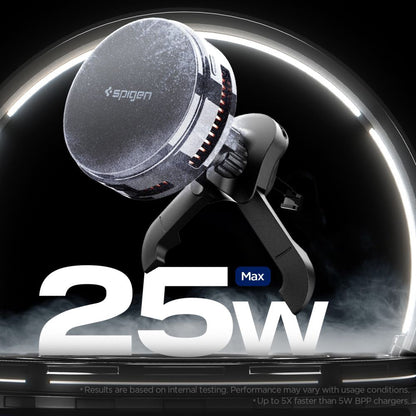 Kfz-Ladegerät Wireless Spigen Essential, 25W, 1.67A, Schwarz