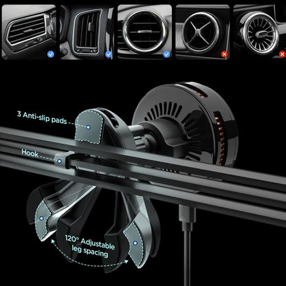 Kfz-Ladegerät Wireless Spigen Essential, 25W, 1.67A, Schwarz