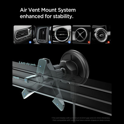 Chargeur Auto Sans Fil Spigen EV15MAQ Essential, 15W, 1.67A, Noir ACP10513