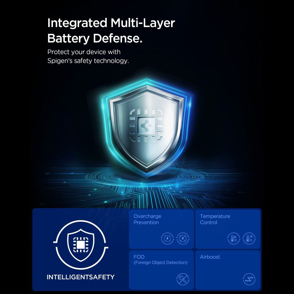 Chargeur Auto Sans Fil Spigen EV15MAQ Essential, 15W, 1.67A, Noir ACP10513