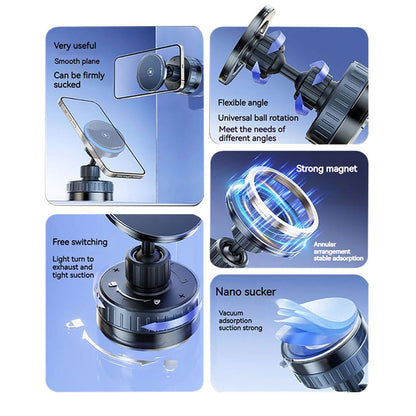 Auto Wireless Ladegerät Techsuit HOLD253, 15W, 1.67A, Schwarz