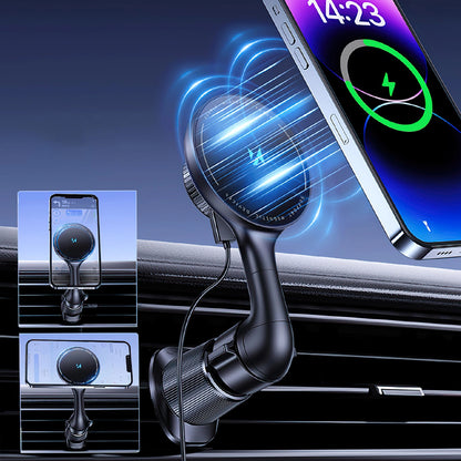 Kfz-Wireless-Ladegerät WZK WCT5-6S4Y, 15W, 1.67A, Schwarz