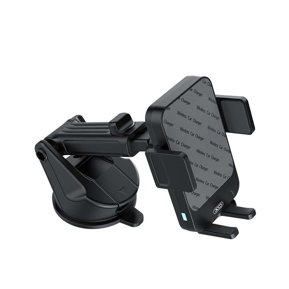 Chargeur Auto Sans Fil XO Design WX043, 15W, 1.67A, Noir