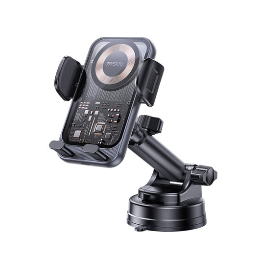 Kfz-Wireless-Ladegerät Yesido C307, 15W, 1.67A, Schwarz