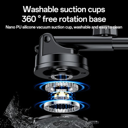 Kfz-Wireless-Ladegerät Yesido C307, 15W, 1.67A, Schwarz