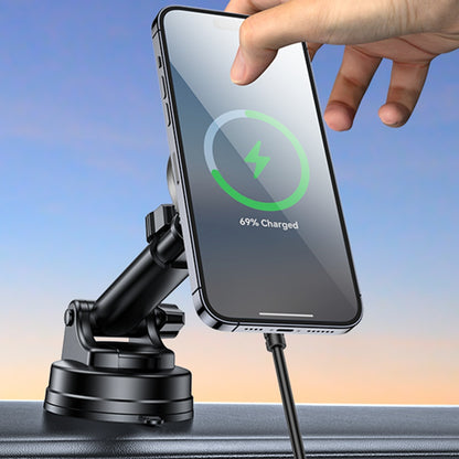 Kfz-Wireless-Ladegerät Yesido DS30, 15W, 1.67A, Schwarz