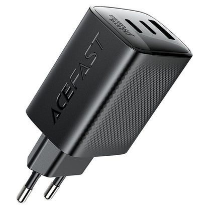 Chargeur Réseau Acefast A108, 67W, 3A, 1 x USB-A - 2 x USB-C, Noir