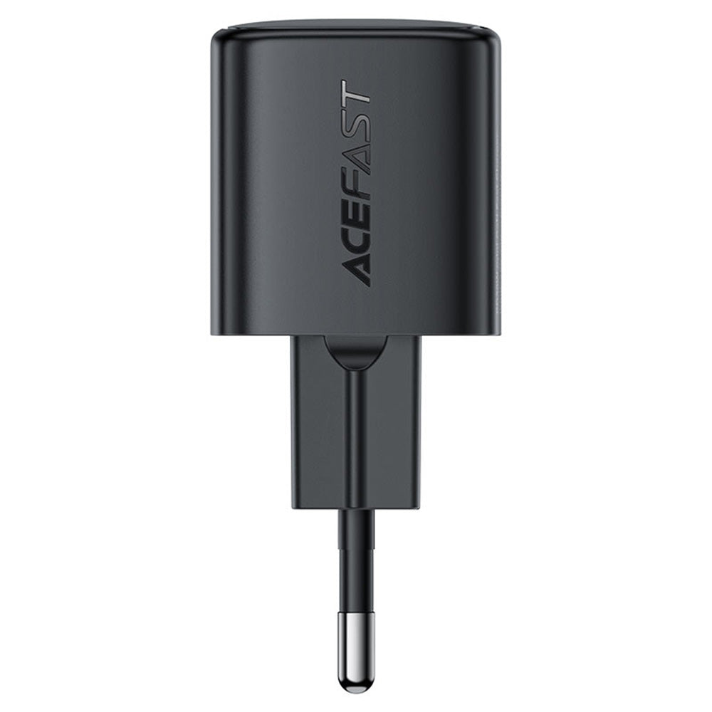Chargeur Réseau Acefast A118, 30W, 3A, 1 x USB-C, Noir