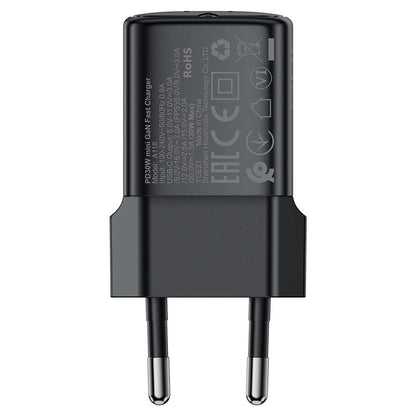 Chargeur Réseau Acefast A118, 30W, 3A, 1 x USB-C, Noir