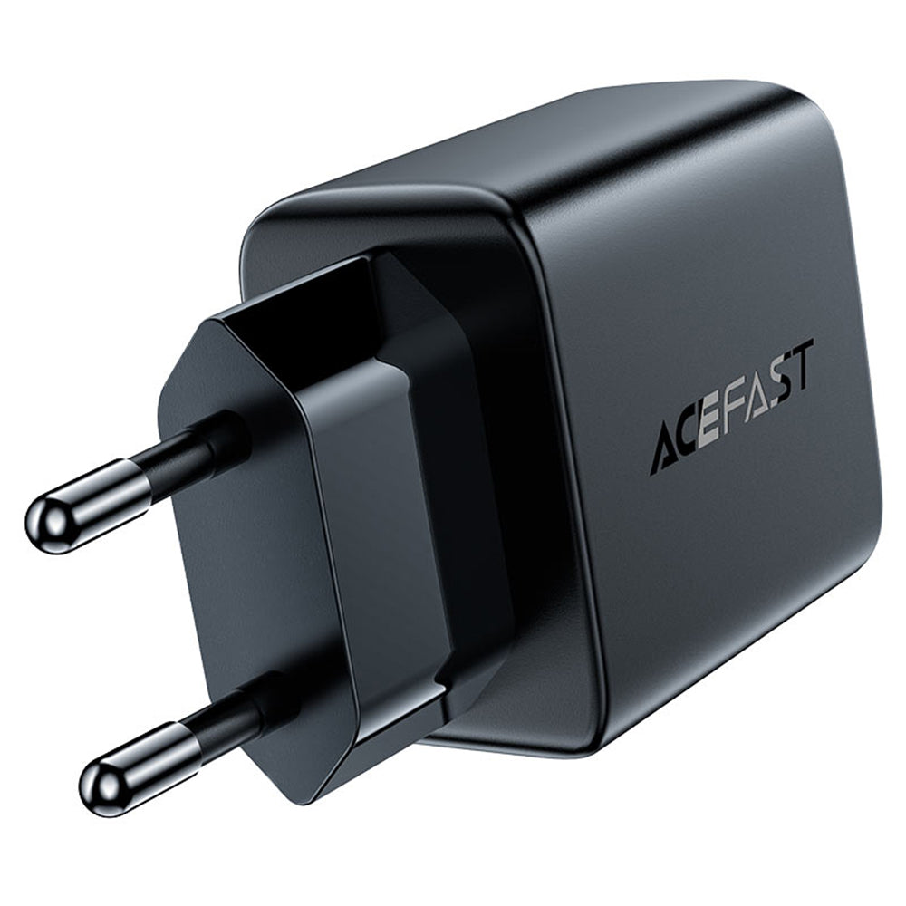 Chargeur réseau Acefast A33, 18W, 3A, 2 x USB-A, Noir