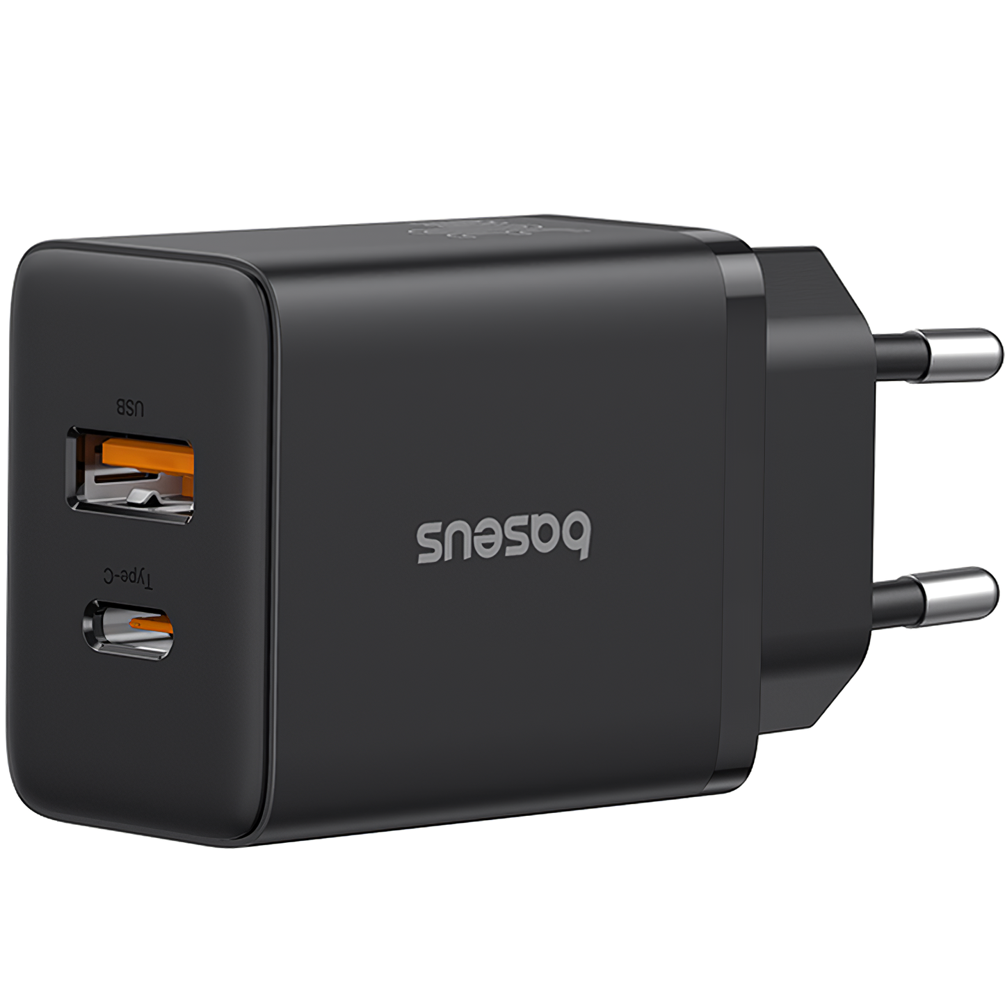 Baseus Cube Netzladegerät, 20W, 3A, 1 x USB-A - 1 x USB-C, Schwarz P10111403113-00