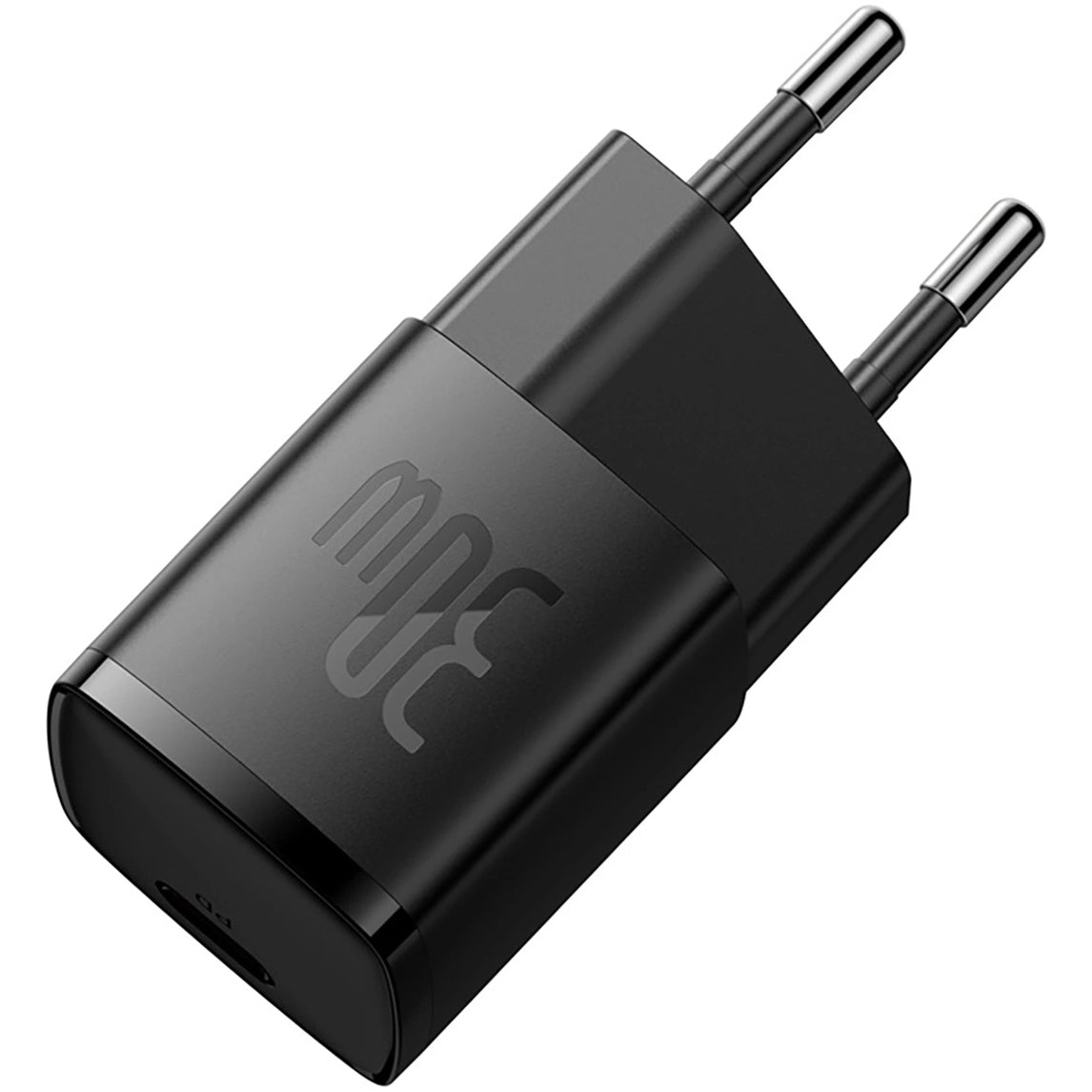 Baseus Cube Pro Network Charger, 30W, 3A, 1 x USB-C, Black CCXF000301