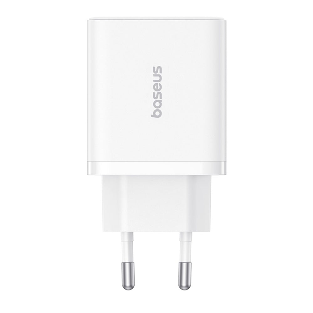Baseus Cube Netzladegerät, 30W, 3A, 2 x USB-A - 1 x USB-C, Weiß P10111402213-00