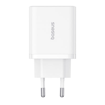 Baseus Cube Netzladegerät, 30W, 3A, 2 x USB-A - 1 x USB-C, Weiß P10111402213-00