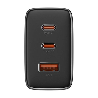 Chargeur Réseau Baseus OS-Cube Pro, 65W, 3.25A, 1 x USB-A - 2 x USB-C, Noir P10152301113-00