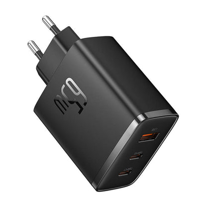 Chargeur Réseau Baseus OS-Cube Pro, 65W, 3.25A, 1 x USB-A - 2 x USB-C, Noir P10152301113-00