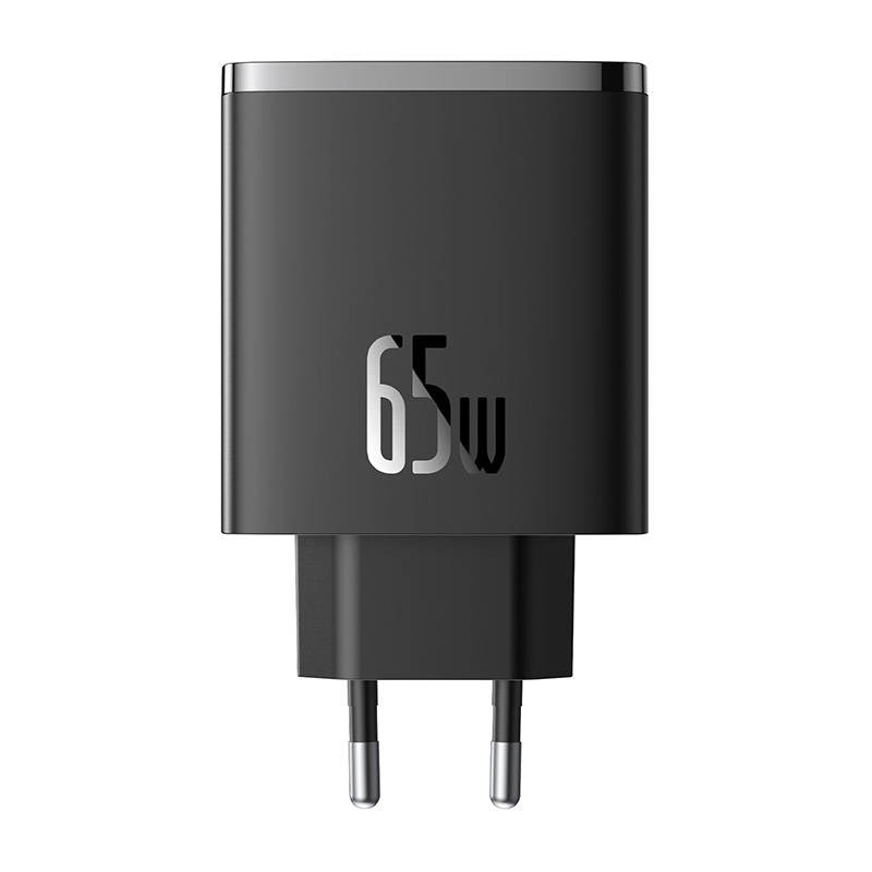 Chargeur Réseau Baseus OS-Cube Pro, 65W, 3.25A, 1 x USB-A - 2 x USB-C, Noir P10152301113-00