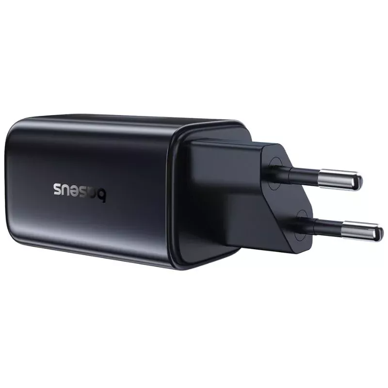 Baseus PicoGo AE11 Network Charger, 67W, 1 x USB-A - 2 x USB-C, Black E0121200