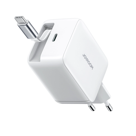 Netzladegerät mit USB-C Kabel Joyroom JR-TCL06, 67W, 3A, 1 x USB-C, Weiß